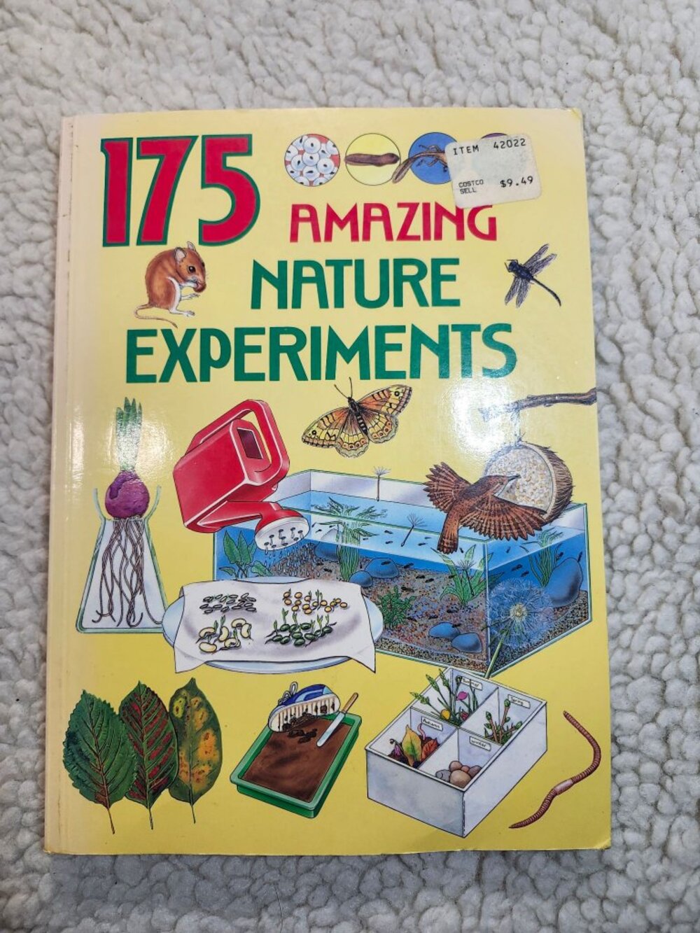175 Amazing Nature Experiments Rosie Harlow Gareth Morgan Paperback Illustrated